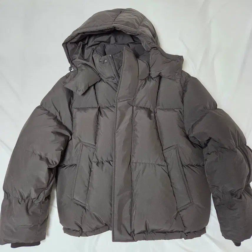 [BUNJANG] 24FW Bellier Crossline Goose Down Padding (L) Brown / 24fw벨리에 크로스라인 구스다운 패딩105(L) 브라운