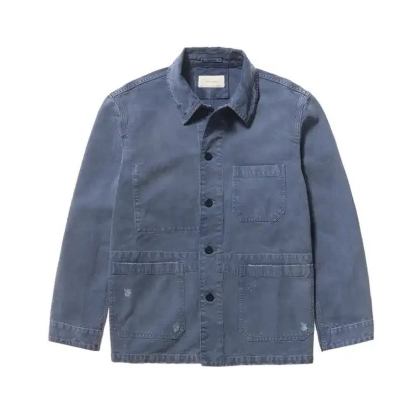 [BUNJANG] Zara Origins Splatter Wash Jumper French Work Jacket / [S] 자라 오리진스 zara origins 스플래터 워싱 점퍼 (프렌치 워크자켓)