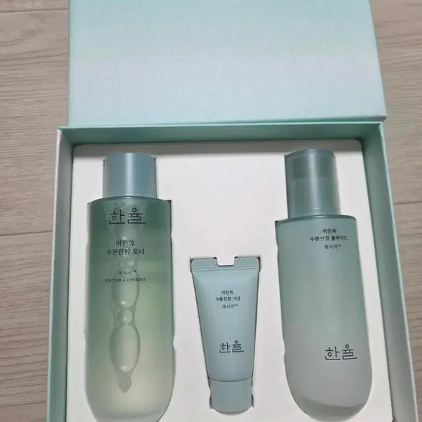 [BUNJANG] Hanyul Deep Calming Essence Set / 한율 어린쑥 2종세트