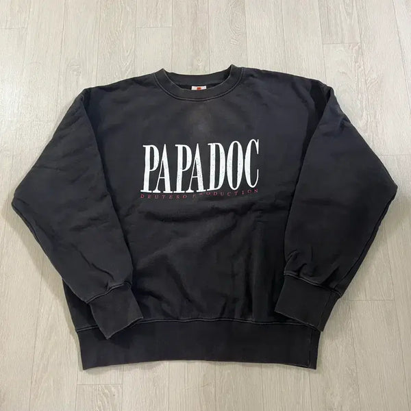 [BUNJANG] Duteuro Papa Dog Sweatshirt / [L] 듀테로 파파독 스웻셔츠