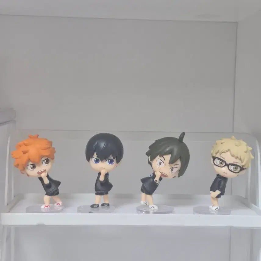 [BUNJANG] Haikyuu!! Kochu Muiite Here Look Back Turn Around Gacha Figures - Hinata, Kageyama, Yamaguchi, Tsukishima / 하이큐 코치무이테 여기를 바라봐 뒤돌아봐 가챠 피규어 히나타 카게야마 야마구치 츠키시마