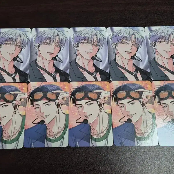 [BUNJANG] Erisa Love You Sparkles Resin Popup Couple Photocard Set (2 pcs) / 이리사랑스러운너 이사너 스파클즈 레진 팝업 컬포 커플 포카 2장 세트