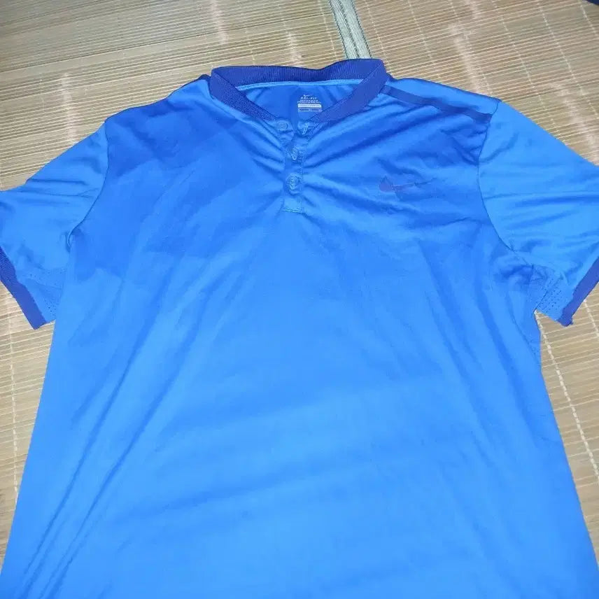 [BUNJANG] Nike Polo Short Sleeve T-Shirt Blue / 나이키 폴로 반팔 티셔츠 블루