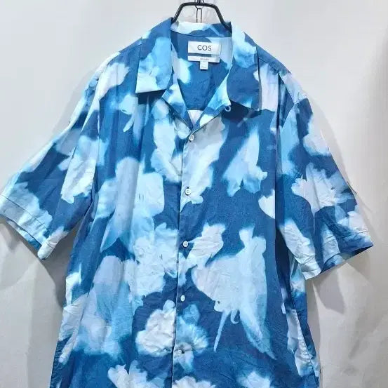 [BUNJANG] COS Lyocell Linen Short Sleeve Shirt / 105 코스 리오셀 리넨 반팔셔츠 린넨