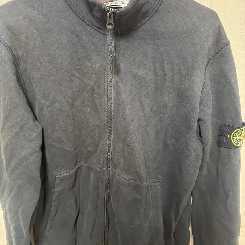 [BUNJANG] Stone Island Zip-Up Black / 스톤아일랜드 집업 블랙