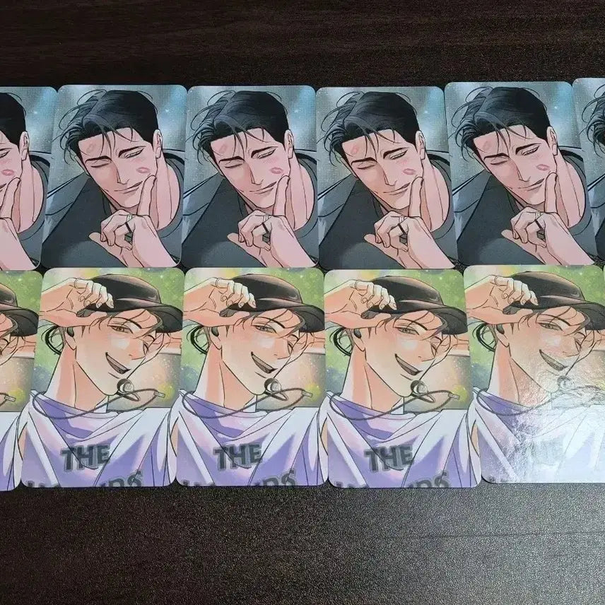 [BUNJANG] Sisyphus' Dogs Sparkles Resign Pop-up Collection Card Couple Photocard Set / 시시포스의개들 시포개 스파클즈 레진 팝업 컬포 커플 포카 2장 세트