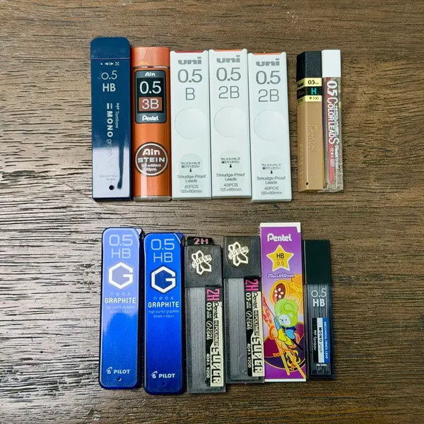 [BUNJANG] 0.5mm Mechanical Pencil Lead Bundle / 0.5 샤프심 일괄 판매