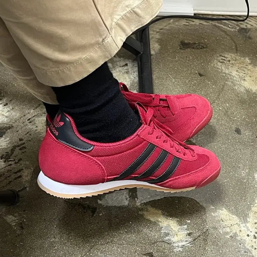 [BUNJANG] Adidas Three-Stripes Sneakers Red / 아디다스 삼선 스니커즈 레드