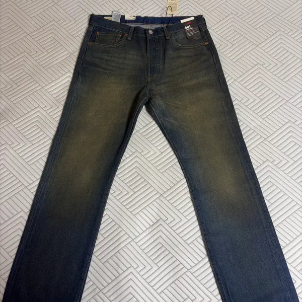 [BUNJANG] Levi's 501 -3713 Premium Dark Wash Selvedge Denim Jeans / 리바이스 501 -3713 33/30 새제품