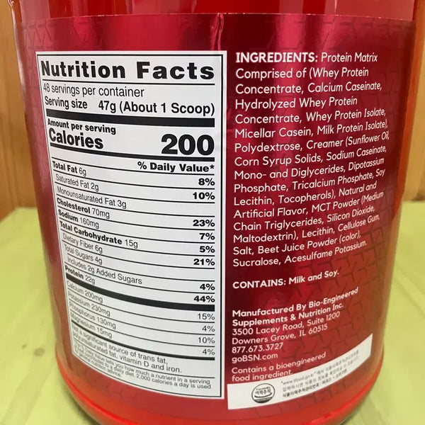 [BUNJANG] BSN Syntha-6 Protein Powder (48 Servings) / 신타