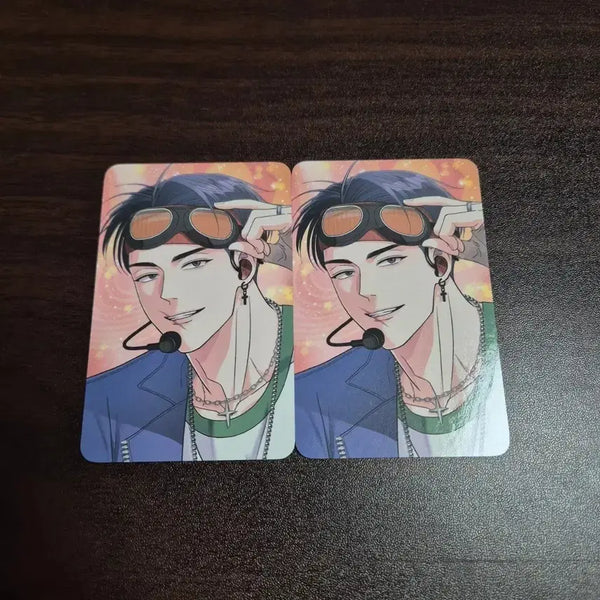 [BUNJANG] 신주혁 (Shin Juhyuk) Resin Sparkles Collection Photocard Set (2 pcs) / 이리사랑스러운너 이사너 신주혁 레진 스파클즈 컬포 포카 2장 세트