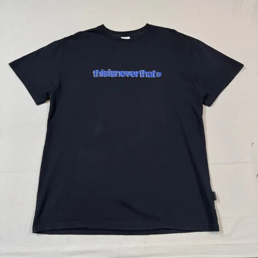 [BUNJANG] Thisisneverthat Short Sleeve T-Shirt Black L / L) 디스이즈네버댓 반팔티 블랙