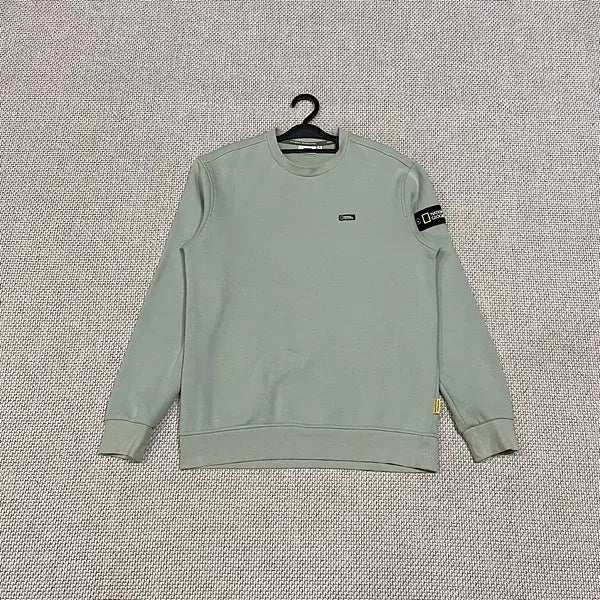 [BUNJANG] National Geographic Fleece Round Sweatshirt / M 네셔널지오그래픽 기모 라운드 맨투맨 N.5526