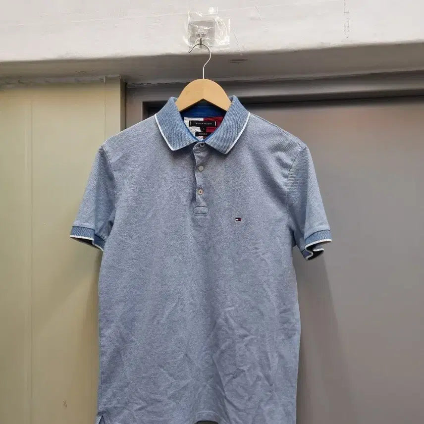 [BUNJANG] Tommy Hilfiger Short Sleeve Polo Shirt Size 100 / 타미힐피거 반팔 카라티 100