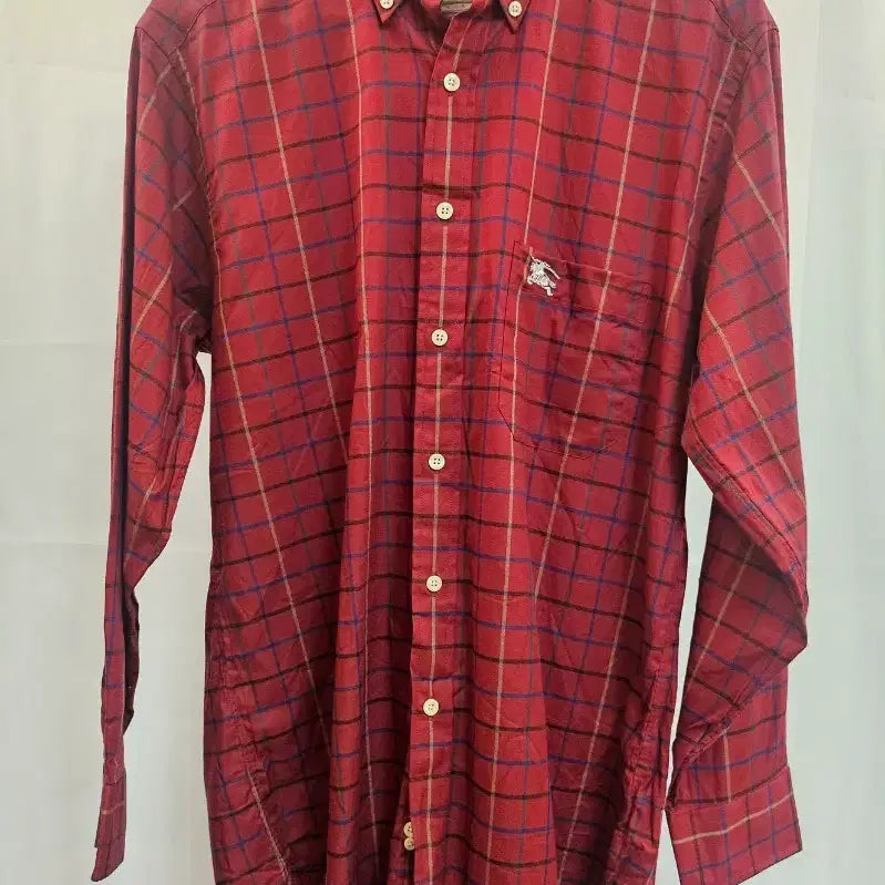 [BUNJANG] Burberrys Vintage Check Button-Down Shirt / 버버리 버버리스 빈티지 체크 버튼다운 셔츠 95