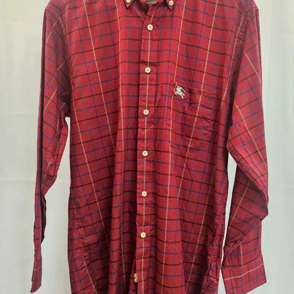 [BUNJANG] Burberrys Vintage Check Button-Down Shirt / 버버리 버버리스 빈티지 체크 버튼다운 셔츠 95