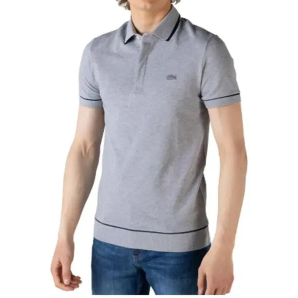 [BUNJANG] Lacoste Short Sleeve Polo Shirt Grey M / 라코스테 반팔 카라티 그레이M