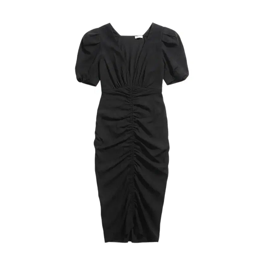 [BUNJANG] L'odeur Women's Off-Shoulder Shirring Long Dress / 여성F/ L'odeur 오프숄더 셔링 롱 원피스 36-17