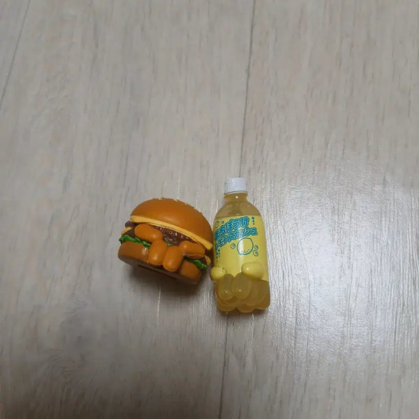 [BUNJANG] Bandai Hamburger & Drink Gacha Figure Set / 반다이 언제오려나 마치보우케 햄버거 음료 가챠 피규어 마치보케