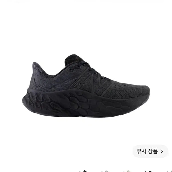 [BUNJANG] New Balance Fresh Foam More v4 Triple Black Running Shoes / 뉴발란스 프레쉬 폼 모어 v4 트리플블랙