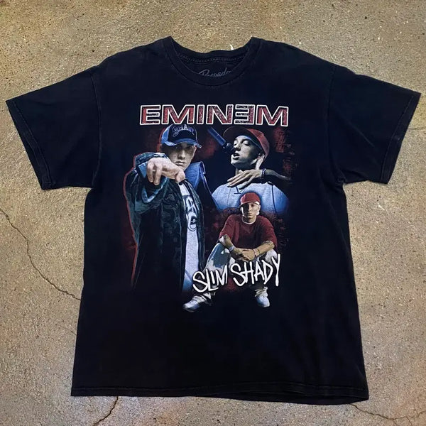 [BUNJANG] Eminem Slim Shady Vintage T-Shirt / 미국 빈티지 eminem 에미넴 슬림쉐이디 반팔 티셔츠