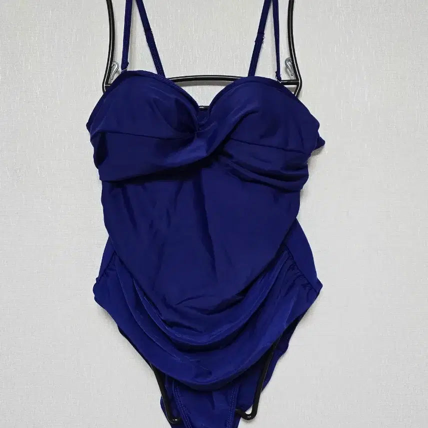 [BUNJANG] Navy Shirring Monokini Swimsuit XL New / 네이비 셔링 원피스 모노키니  수영복 XL 새상품