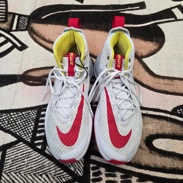 [BUNJANG] Nike Zoom Rise White/Red/Yellow Sneakers / 285 Nike 나이키 줌 라이즈 화이트/레드/옐로우