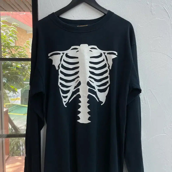 [BUNJANG] Vanson Leather Bone Long Sleeve / 밴슨 레더 본 롱슬리브