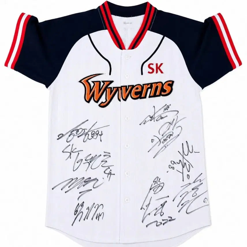 [BUNJANG] Kim Kwang-hyun SK Wyverns Baseball Jersey (Child Size) / SSG 랜더스 김광현 유니폼 (SK 시절)