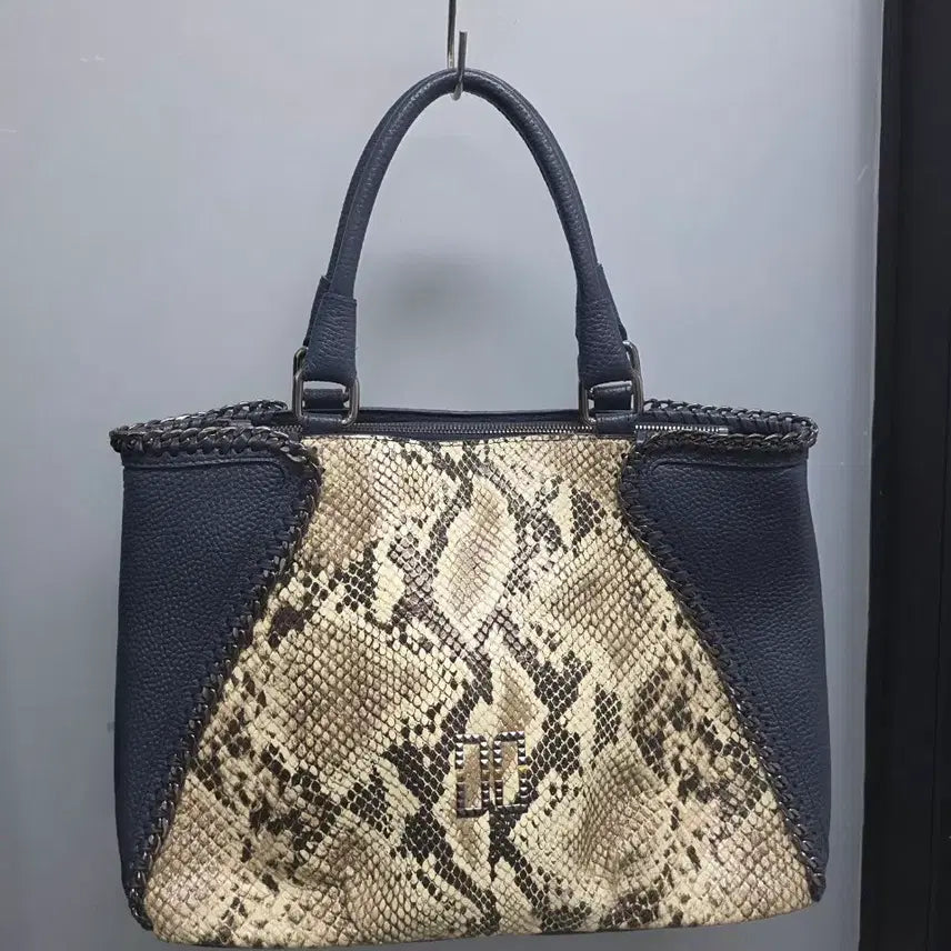 [BUNJANG] Daks Leather Tote Bag / 닥스 가죽 토트뱁