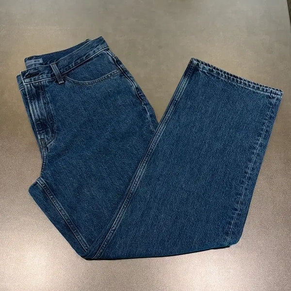 [BUNJANG] Uniqlo JWA Straight Jeans 30 (64 Blue) / 유니클로JWA스트레이트 진 30 (64blue)