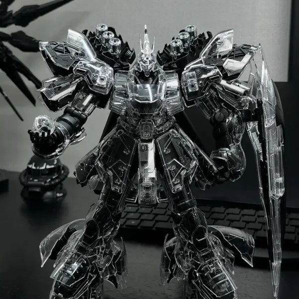 [BUNJANG] MG Sazabi Mechanical Clear Runner Painted Model / MG 사자비 메카니컬 클리어 런너도색작
