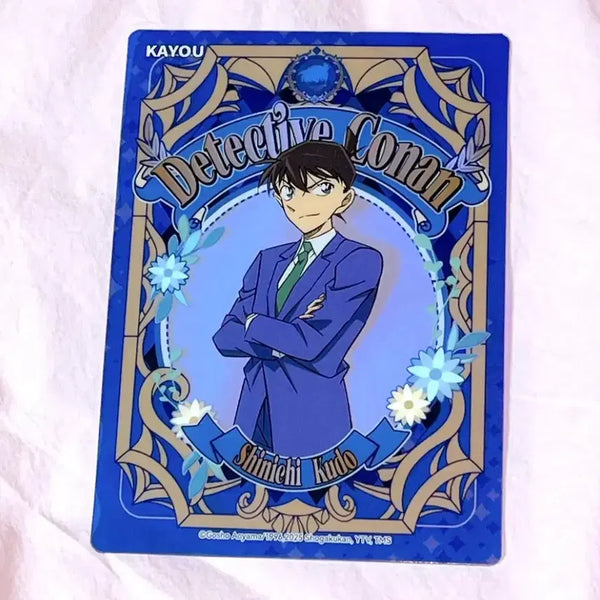 [BUNJANG] Detective Conan Kayou Acrylic Card Shinichi Kudo / 명탐정코난 카유 kayou 카드 아크릴 신이치 남도일 중국