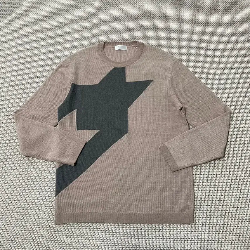 [BUNJANG] L Round Knit Sweater / L 타임 라운드 니트 B.6089