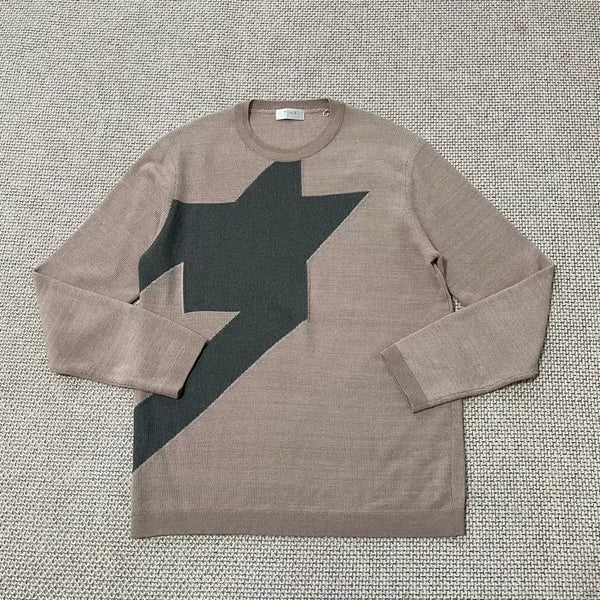 [BUNJANG] L Round Knit Sweater / L 타임 라운드 니트 B.6089