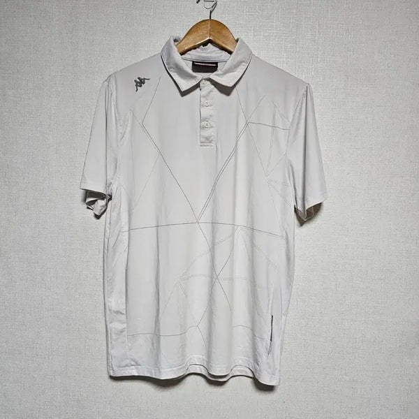 [BUNJANG] Kappa Polyspan Collar T-Shirt Size 100 / 카파 폴리스판카라티 100사이즈