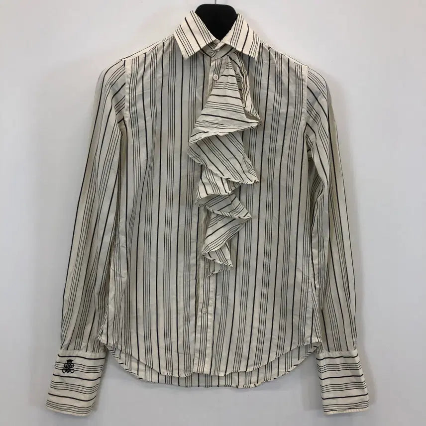 [BUNJANG] Polo Ralph Lauren Ruffle Blouse Shirt Size 85 / 폴로 랄프로렌 러플 블라우스셔츠 85
