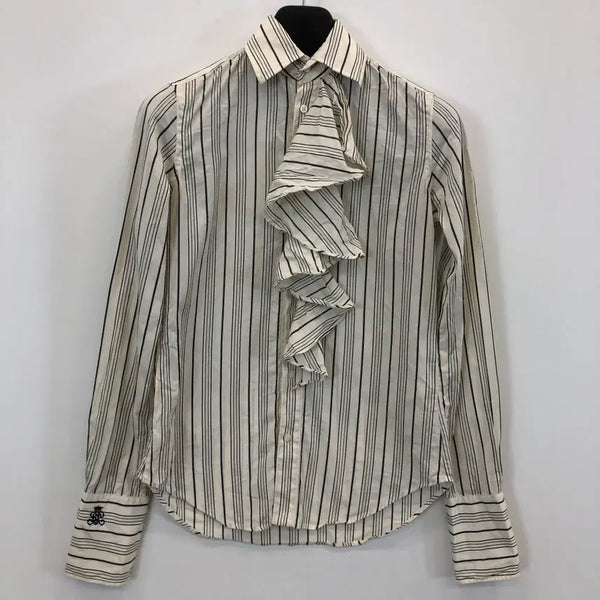 [BUNJANG] Polo Ralph Lauren Ruffle Blouse Shirt Size 85 / 폴로 랄프로렌 러플 블라우스셔츠 85
