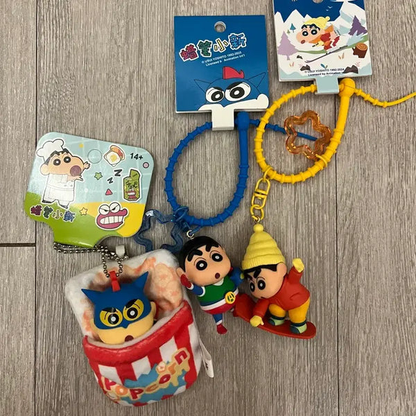 [BUNJANG] Crayon Shin-chan Shin-chan Figure Keyring / 짱구는 못말려 짱구 열쇠고리 피규어 키링