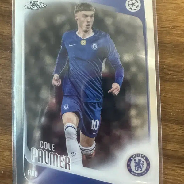 [BUNJANG] Topps Chrome Cole Palmer Chelsea Football Card / 탑스 크롬 첼시 콜 팔머 축구카드