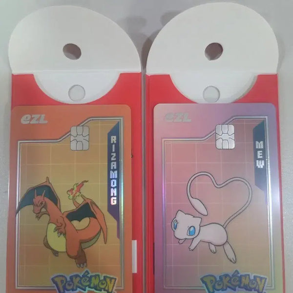 [BUNJANG] Pokemon Izzle Card Mew & Charizard Set / 포켓몬 이즐카드 뮤 리자몽 세트