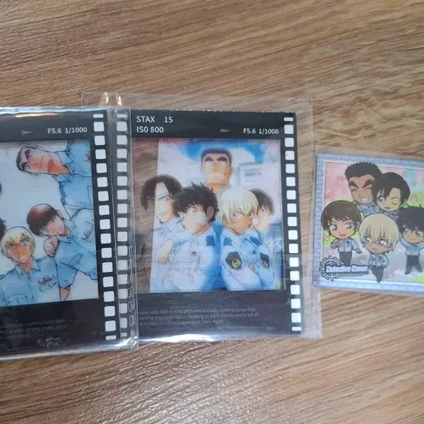 [BUNJANG] Detective Conan Police Squad Sticker & Photocard Bundle Set / 명탐정 코난 경찰동기조 씰+포토 카드 일괄