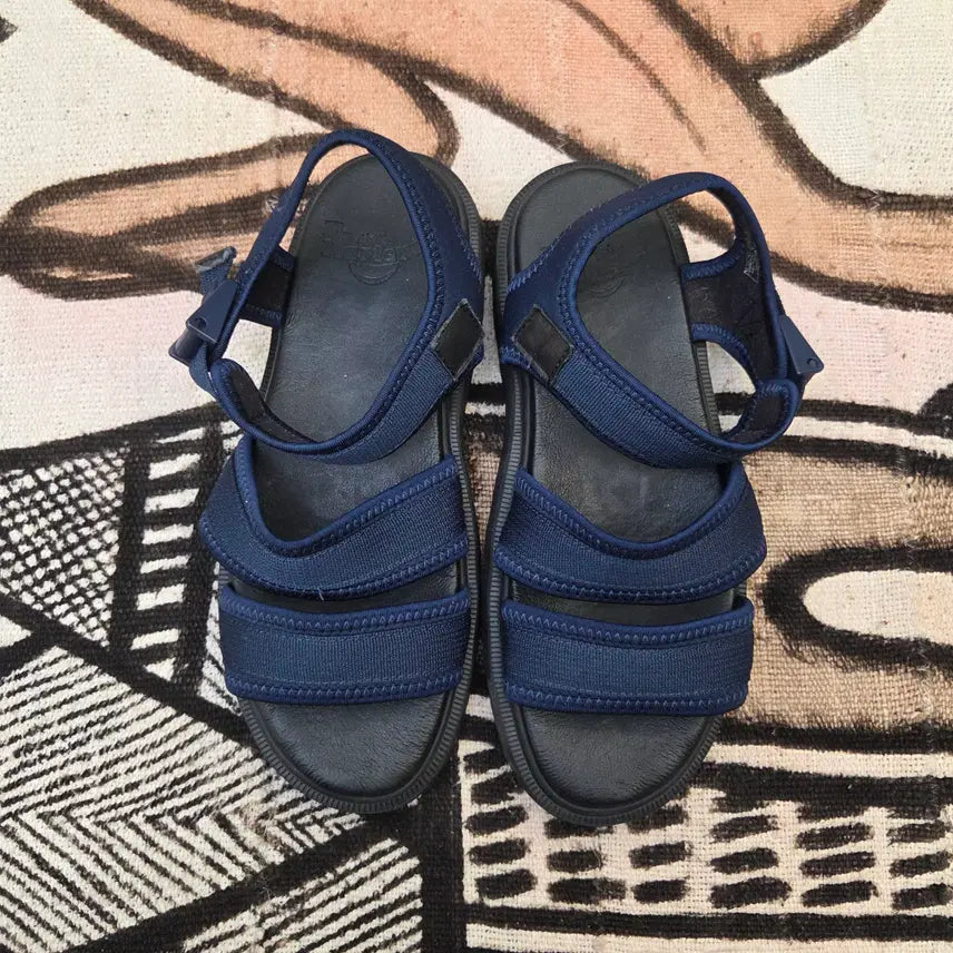 [BUNJANG] Dr. Martens Effra Navy Strap Sandals / UK 8 (270) 닥터마틴 에프라 네이비 스트랩 샌들