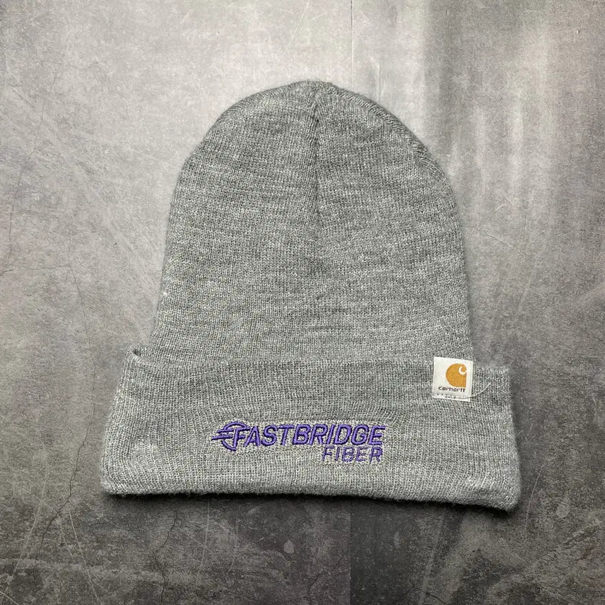 [BUNJANG] Carhartt Grey Knit Beanie A01367 / CARHARTT 칼하트 그레이 니트 비니 A01367