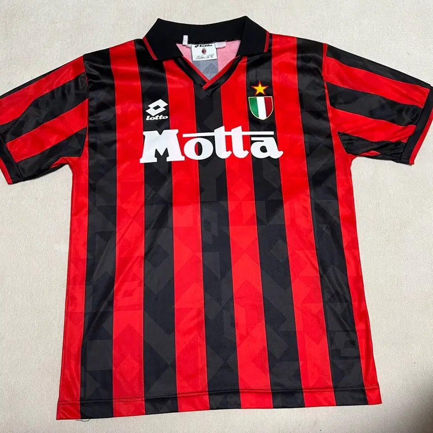 [BUNJANG] AC Milan 1993-1994 Home Jersey Paolo Maldini / 9394 AC밀란 홈 유니폼/ 말디니 마킹
