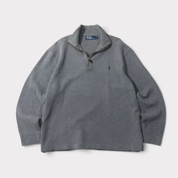 [BUNJANG] Polo Ralph Lauren Half-Zip Cotton Knit XL / [XL] 폴로 랄프로렌 하프집업 코튼 니트