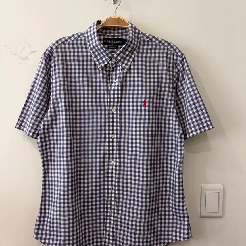 [BUNJANG] Polo Ralph Lauren Check Short Sleeve Shirt / 56. 폴로 체크 반팔셔츠