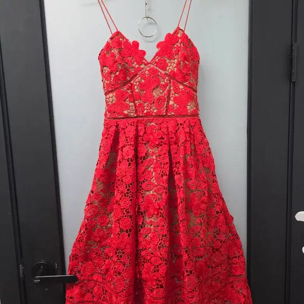 [BUNJANG] Self-Portrait Crochet Dress / 셀프포트레이트 self portrait  크로쉐 원피스