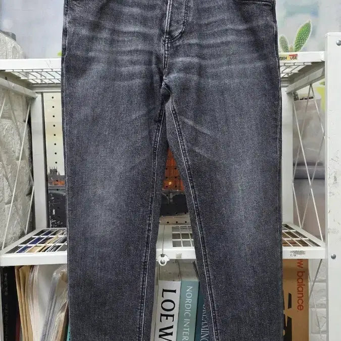 [BUNJANG] PT Torino Black Jeans Tapered Fit Denim Pants / 피티토리노 블랙진 데님팬츠 32 레게핏 가을~겨울용 MN84