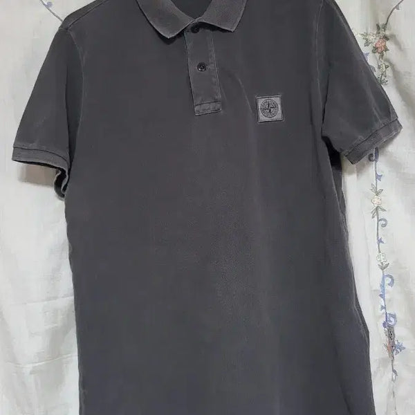 [BUNJANG] Stone Island Slim Fit Polo T-Shirt Size 95 / 스톤아일랜드 슬림핏 카라티 95